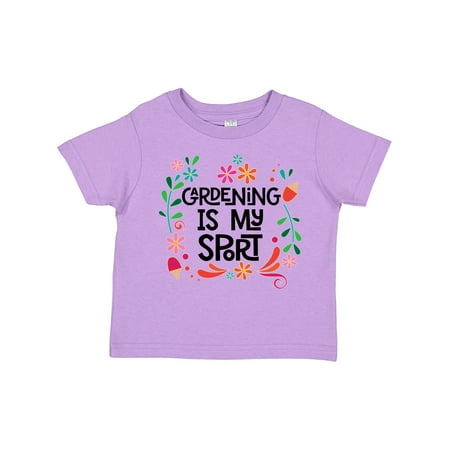 

Inktastic Gardening is My Sport Gift Toddler Toddler Girl T-Shirt
