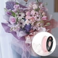 thumbnail image 3 of NUZYZ 1 Roll 4cm Bouquet Ribbon Faux Pearl Edge Strong Toughness Decorative DIY Bow Tie Bouquet Wrapping Ribbon Party Supplies, 3 of 7