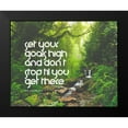 thumbnail image 2 of ArtsyQuotes 14x12 Black Modern Framed Museum Art Print Titled - Bo Jackson Quote: Set Your Goals High, 2 of 5