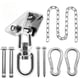 thumbnail image 1 of Kit de Colgado para Hamaca Gelury con Cadena para Columpio 1m Capacidad 1000 kg, 1 of 7