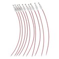 thumbnail image 1 of Llavero de Alambre de acero inoxidable Sunnimix 10 piezas color rojo, 1 of 8