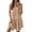 Khaki, variant on Fmbrln Womens Summer Trendy Striped Dress Casual Sleeveless Flowy Mini Dress Beach Vacation Sundress for Women 2025