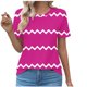 thumbnail image 1 of Tops Cortos para las Mujeres Cuello en V de Moda Casual Manga Corta Primavera Verano Top, Tops de Baile para las Mujeres, 1 of 4