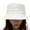 White, variant on Walbest Unisex Sun Packable Bucket Hat Cotton Solid Color Wide Brim Fishing Cap for Fishing Gardening Hiking Safari Camping