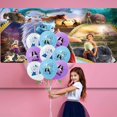 thumbnail image 7 of Raya and the Last Dragon Party Supplies Latex Balloons Decor Banner Backdrop Kit Birthday Decorations, 7 of 7
