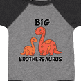 thumbnail image 4 of Inktastic Big Brothersaurus with Cute Sibling Dinosaurs Boys Baby Bodysuit, 4 of 5