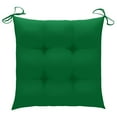 thumbnail image 3 of vidaXL Rocking Chair with Green Cushion Solid Teak Wood, 3 of 5