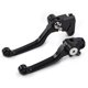 thumbnail image 2 of Palancas de embrague de freno pivotantes compatibles con Yamaha WR 250F WR 450F 2001-2016 WR250F WR450F BLK, 2 of 4