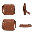 thumbnail image 4 of KL928 Crossbody Bags for Women Soft FAUX Leather Wallet Purses Adjustable Strap Medium Shoulder Handbags, 4 of 6