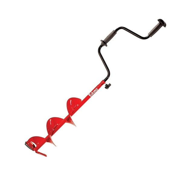 Ice Auger, 8 Inch Diameter 28.7 Inch Length Ice Fishing Auger