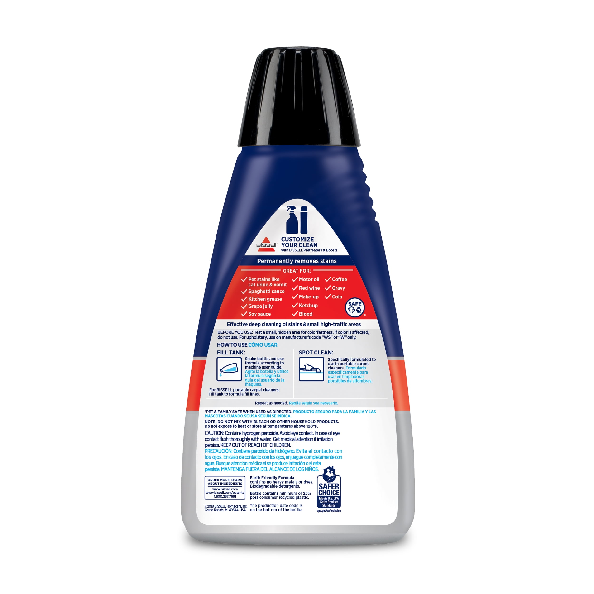 Produit nettoyant Spot & Stain PRO OXY 1L pour Spotclean