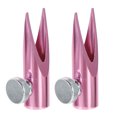 thumbnail image 1 of 2pcs Aluminum Makeup Pencil Sharpener Eye Pencil Sharpener Travel Cosmetic Sharpener Makeup Tool for Eyebrow Lip Liners Shaping, 1 of 7