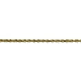 thumbnail image 3 of 10K Yellow Gold necklace Rope chain Diamond-cut 24 in 2.55 mm 2.5, 3 of 5