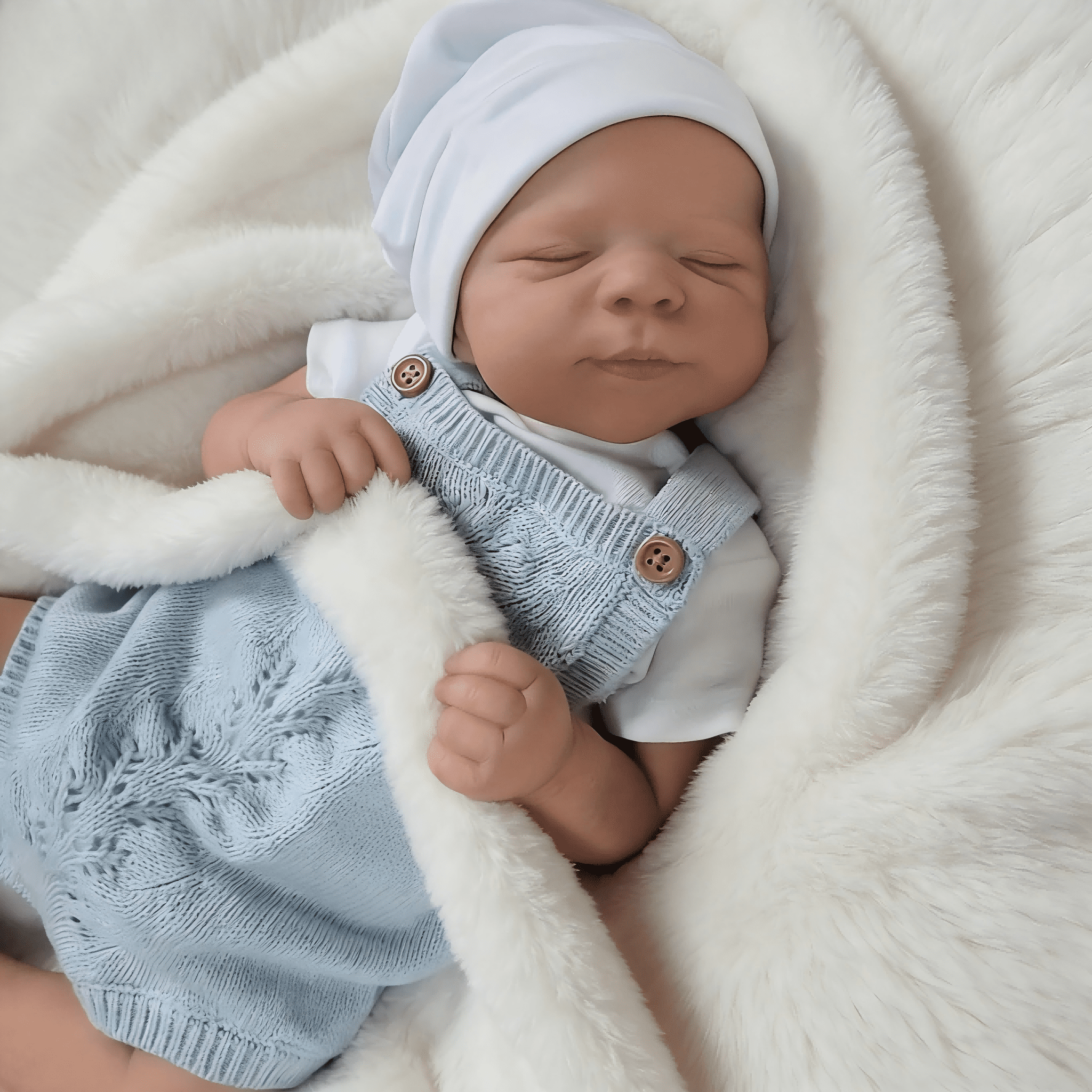 Dayoff Kids Lifelike Reborn Baby Dolls - 19 Inch Realistic Baby Doll (No Accessories) For Kids Age 3+