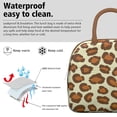 thumbnail image 3 of Womens Cream and Brown Of Leopard Print Lunch Box for Work,Insulated Lunch Bag for Women,Loncheras Para Mujer,Leakproof Adult Lunch Bag for Work,Beach,Travel,Picnic,Camping, 3 of 7
