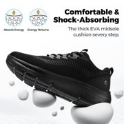 FitVille Extra Wide Mens Walking Shoes with Arch Support Comfort Sneakers for Men