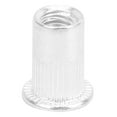thumbnail image 4 of Riveting Nuts, 100Pcs Pull Riveting Nuts Aluminum Galvanized Flat Head Vertical Rivet Nuts Hardware Accessories WJ-30045 Assortment Kit, Rivet Nuts, 4 of 8