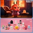 thumbnail image 2 of POPMART CRYBABY Monster Tears Series Series Anime Action Figure Guess Bag Ornament Figurines Home Decor Desktop Dolls Model Gift, 2 of 5
