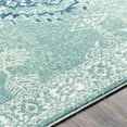 thumbnail image 6 of Surya Bodrum BDM-2336 94 x 120" Rectangle Fabric Rug in Sky Blue/Navy/Green, 6 of 8