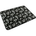 thumbnail image 3 of FREEAM Hawaiian Floral Daisy Doormats Bathroom Floor Mat Lightweight Non-Slip Area Rugs Entrance Front Door Rug for Outdoor Garden Kitchen Bedroom 23.6" x 15.7", 3 of 7