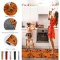 thumbnail image 6 of Kitchen Rugs and Mats Set of 1 Halloween Black Crow Wall Lamp Orange Kitchen Sink Mat,Non-Slip Area Runner Rug,Washable Floor Mat for Home Dining Room Office 15"x47", 6 of 6