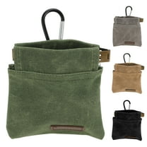 Unique Bargains Dog Treat Pouch Portable Puppy Dog Training Treat Bag Treat Pouches for Pet Training Auto Closing Hand Free Pet Feed Snack Reward Pocket Green