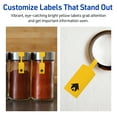 thumbnail image 4 of Avery Printable Barbell Labels, Bright Yellow, 0.5" x 2.5", 450ct, 4 of 11