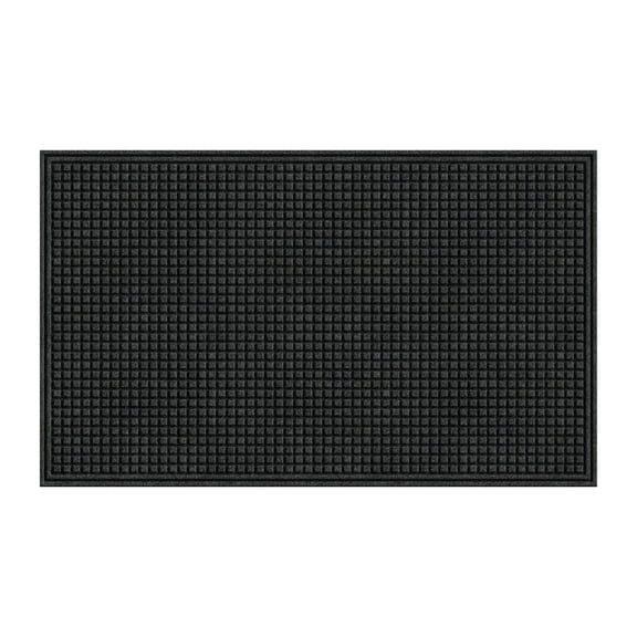 Office Depot 50% Recycled TireTuff Royale High-Traffic Entrance Mat, 36in. x 60in., Onyx, 880-1907-35