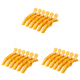 thumbnail image 1 of 6 Uds para El Pelo Abrazaderas Agarre Mujeres Y Niñas () Amarillo, 1 of 2