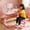 Pink #9, variant on Floseru Kid Functional Desk and Chair Set, Height Adjustable Ergonomic Kids Art Table and Chair with Tiltable Desktop, Storage Drawer, Bookshelf, Hand-Cranked Lift, Desk for Kids Bedroom 6-12