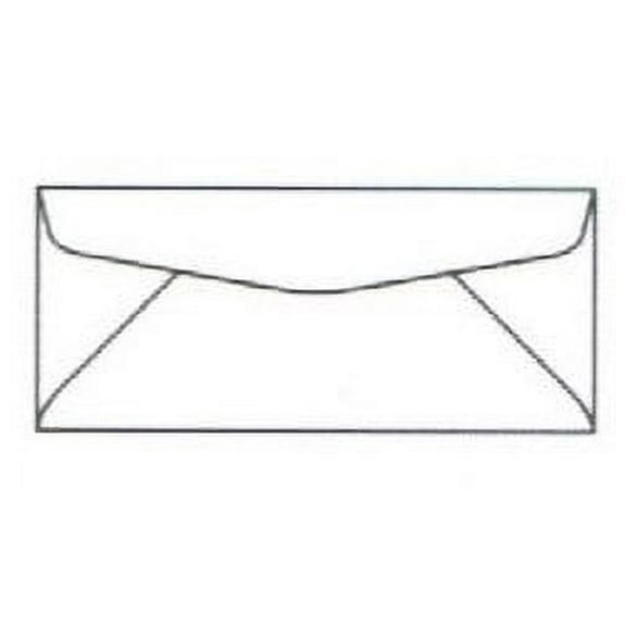No. 10 Arrowhead Bond® Envelopes, 4-1/8" x 9-1/2", Regular 24-lb White, 25% Cotton Bond, Watermarked, Light Cockle Finish - Box of 500 Envelopes