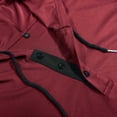 thumbnail image 4 of Men's Hooded Top for Daily Casual Wear with Long Sleeve Athletic Performance Design and Practical Drawstring Detail, 4 of 6