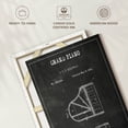 thumbnail image 6 of Elephant Stock Grand Piano Bw Patent Wall Art - Vertical Canvas Wall Art - Living Room Wall Decor - Patent Canvas - Gray And White Decor - 16" x 24", 6 of 8