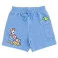 thumbnail image 3 of Disney Toy Story Woody Buzz Lightyear Alien T-Shirt and French Terry Shorts Outfit Set Newborn to Little Kid, 3 of 5