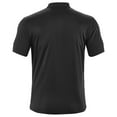 thumbnail image 3 of Qgtaibl Lightweight Henley Shirts for Men Short Sleeve Basic T-Shirt Solid Color Collared Button Down Pullover Summer Tee Tops Black,XXL, 3 of 6