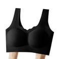 thumbnail image 5 of Women's No Underwire Wide Strap Seamless Bra Full Cup Push up Bralette Supportive Comfortable Wireless Brassieres, 5 of 6