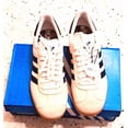 thumbnail image 4 of Adi-das Gazelle Sneakers Original Shoes Off White/Dark Blue IE0546 Men's Shoes US, 4 of 6