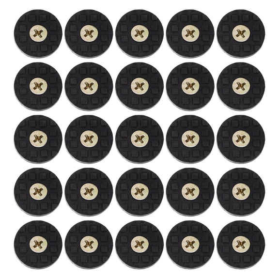 WEAVILUX Furniture Risers for Sofas Furniture Legs Risers Black 30 Sets