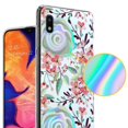 thumbnail image 3 of Cadorabo Flower Case for Samsung Galaxy A10 / M10 Cover Screen Protection TPU, 3 of 7