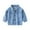 X2 Blue, variant on Ticikt Toddler Denim Jacket for Boys Girls, Kids Spring Autumn Embroidered Spring Fall Outerwear Comfortable Kids Coat,Color:Blue,10-11 Years
