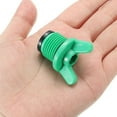 thumbnail image 4 of G1/2" Male Thread PPR Pipe Fitting End Cap with Butterfly, Tubing Stopper for Preventing Leakage, Green 10 Pcs, 4 of 4