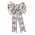 thumbnail image 1 of Diconna Ribbon Bow Hanging Ornaments Christmas Tree Decoration Pendant, 1 of 4