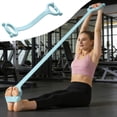 thumbnail image 2 of Resistance Bands With Soft Foam Handles & Fitness Exercise Bands Shoulder Arm Leg Workout Strap Lightweight & Portable For Full Training, 2 of 6