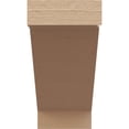 thumbnail image 2 of 4"W x 8"D x 8"H Classic Burlington Rough Cedar Woodgrain TimberThane Corbel, Primed Tan, 2 of 6