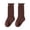 hwj# Brown606, variant on Huowey Baby Toddler Girls Knee High Stockings Solid Color Ruffled Non Soft Breathable Lightweight Long Tube Leggings Cotton Comfortable Elegant Casual Socks Dailywear,Beige,18-24 Months