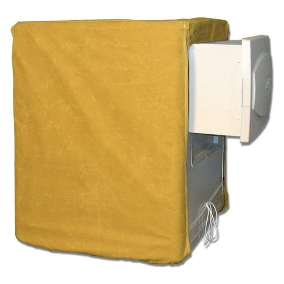 28"W x 28"D x 34"H Heavy Duty Canvas Evaporative Cooler Side Discharge Cover (Beige, Water Resistant)