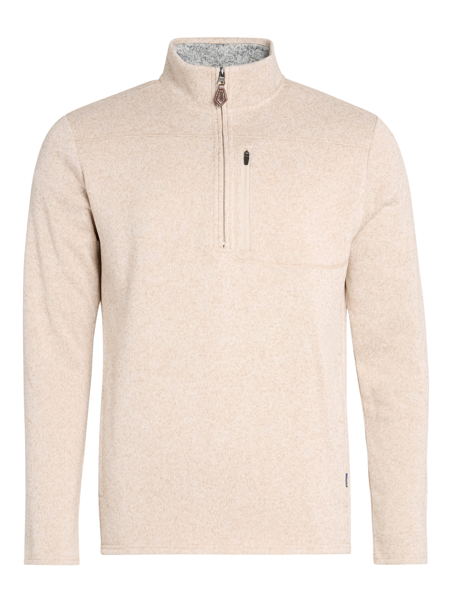Chaps Men's & Big Men's Quarter Zip Fleece Sweater, Sizes S-3XL