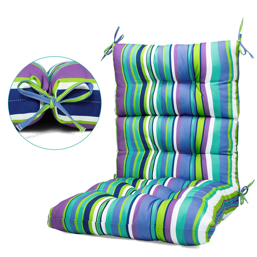 Outdoor High Back Patio Chair Cushion - Soft Warm Bottom Chair Cushion ...