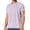 Light Purple, variant on Mens T-Shirt for Work Short Sleeve Pack Crew Neck Gym Tee Shirt Regular Fit Undershirt Tee Tops Bulk Summer Soft Plain Short Sleeve (Red,L)