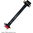 thumbnail image 3 of Cable adaptador Pci Express, cable de extensión Pcie X1, cable elevador de 36 pines 1x, cable de extensión de 180 cm, 3 of 5